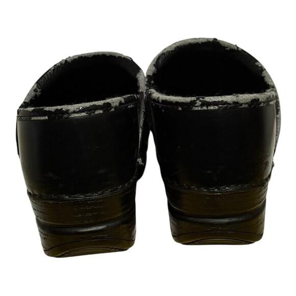 Dansko XP 2.0 Professional Black Leather Nursing Clogs Women's Size 37 6.5-7 - Picture 6 of 9